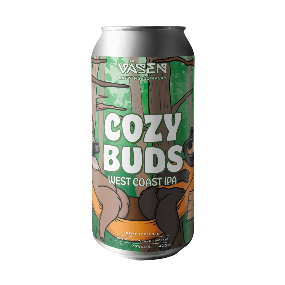 Cozy Buds West Coast IPA (16oz 4-pack)