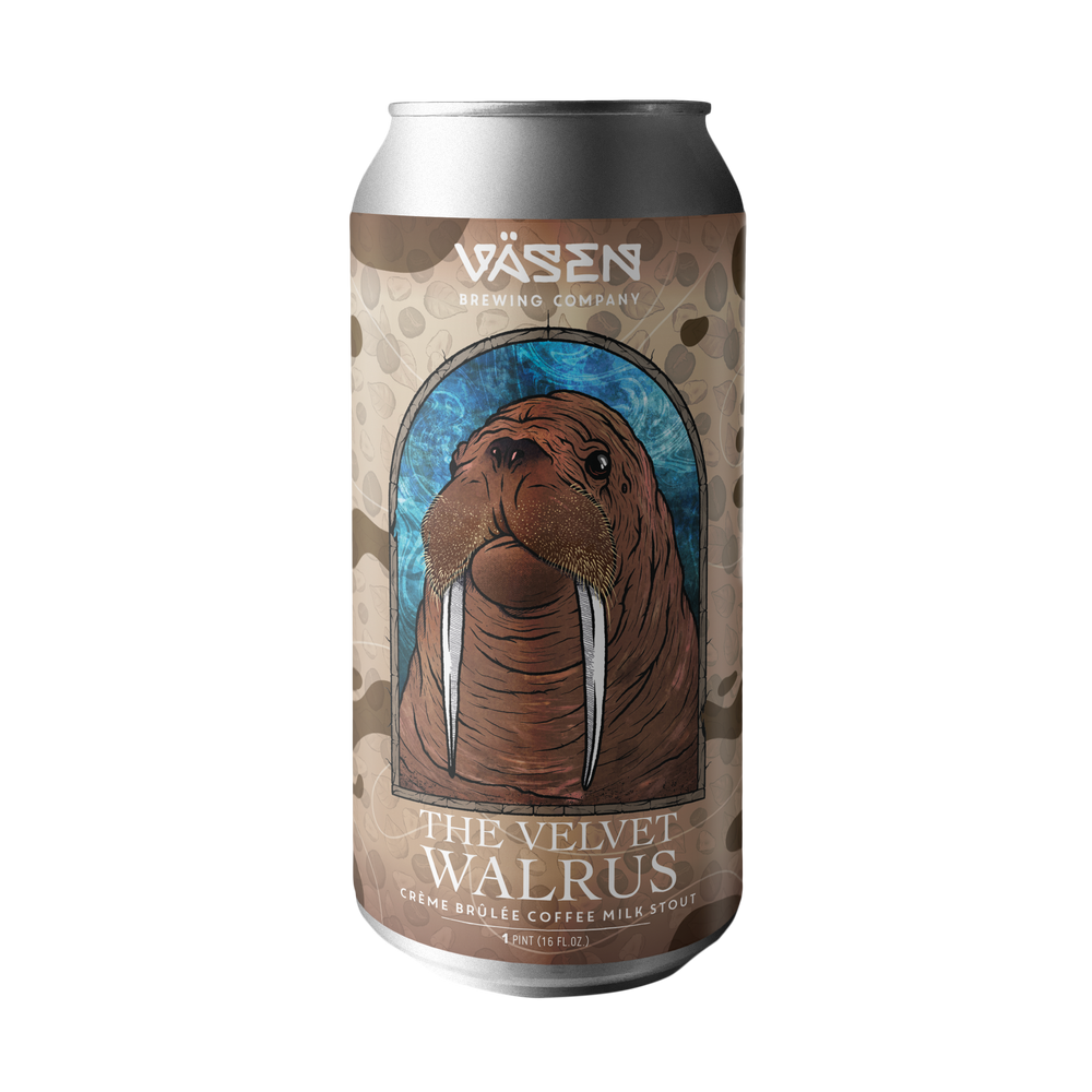 Velvet Walrus on Creme Brulee Coffee (16oz 4-pack)