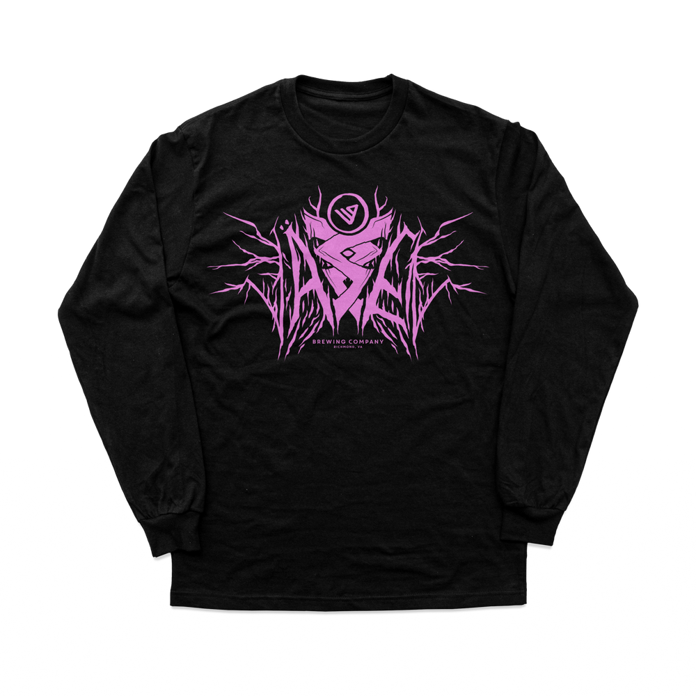 Vasen Metal Logo T-Shirt - Black